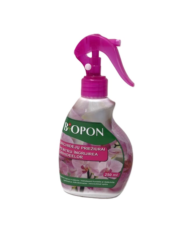 spray pentru orhidee Biopon 0.25L ingrijire frunze plante