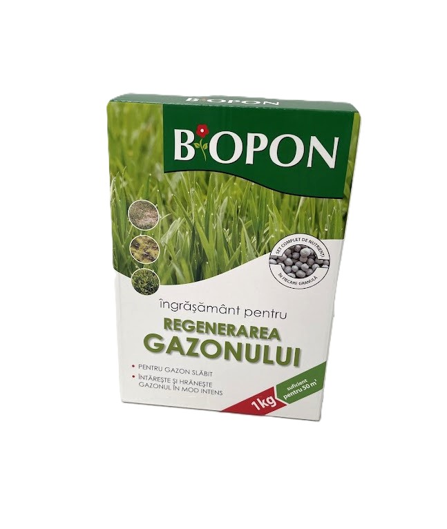 ingrasamant regenerare gazon Biopon 1 kg granulat